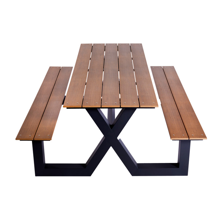 HORTUS X-model nonwood/alu 176 x 151 cm